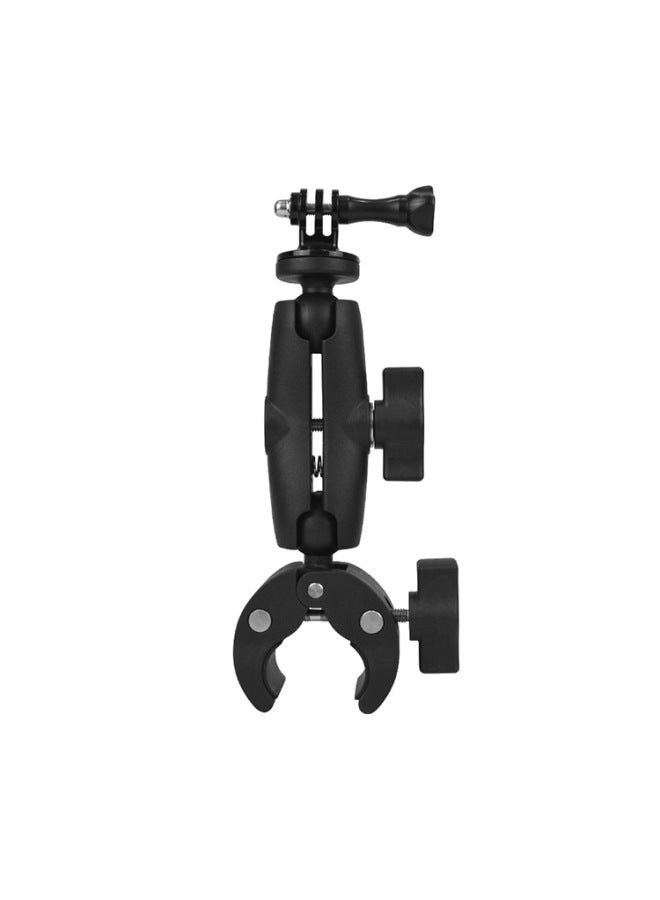 Staring Bracket 25mm Ball Head Motorcycle Outdoor Riding Car Suction Cup Fixed Bracket Shooting Mobile Phone Bracket-Color:Extended Strong Clip - Image 1