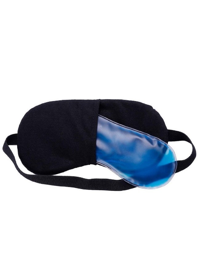 Jenna ™ Cute Gel Sleeping Eye Shade Mask Cover For Insomnia Meditation Puffy Eyes And Dark Circles Roundeye Blue - Image 2