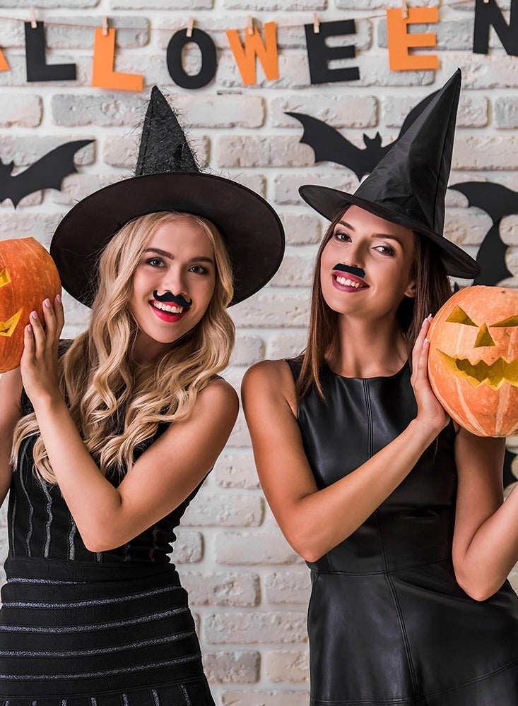 Generic 12-Piece Self-Adhesive  Mustache Set for Kids and Adults Easy to Use Fun Costume Accessories for Halloween Party - Image 3