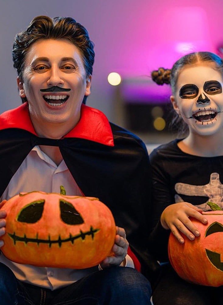 Generic 12-Piece Self-Adhesive  Mustache Set for Kids and Adults Easy to Use Fun Costume Accessories for Halloween Party - Image 4