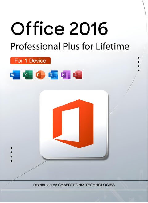 Office 2016 Professional Plus - Lifetime Subscription for 1 Device | Digital License