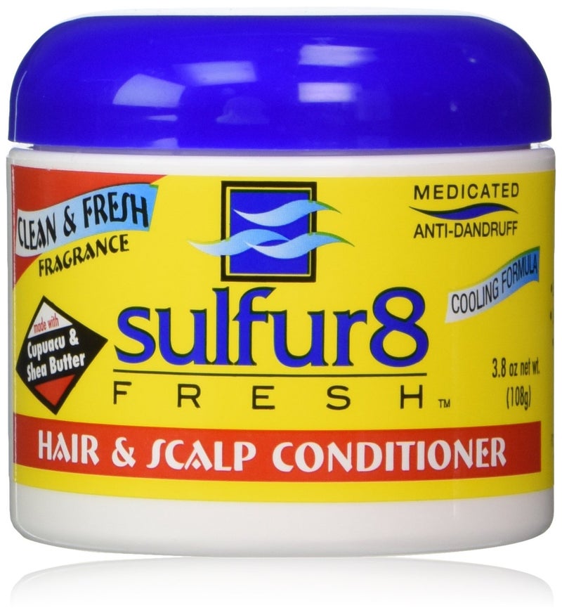 Sulfur 8 Fresh Medicated Anti-dandruff Hair & Scalp Conditioner 4 Oz (3.8 oz net wt.) - Image 1
