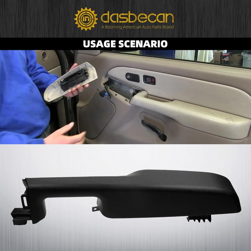Dasbecan مقبض مسند الذراع لباب السائق الأمامي من داسبيكان لسيارات 1999-2006 جي إم سي يوكون/أفالانش، كاديلاك إسكاليد، شيفروليه سوبربان/تاهو - Image 5