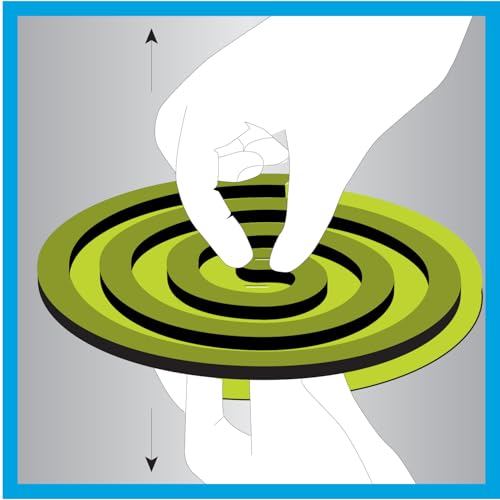 PIC لفائف طرد البعوض من بي آي سي، طارد بعوض خارجي، حماية تصل إلى 3 ساعات، تغطية لمساحة 8 أقدام، مناسبة للفناء، الشرفة، الحديقة الخلفية والاستخدام الخارجي، 40 لفافة (4 عبوات من 10)  - Image 3