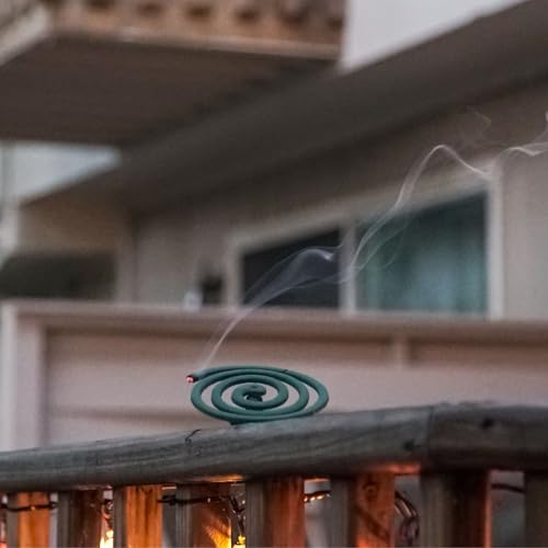 PIC لفائف طرد البعوض من بي آي سي، طارد بعوض خارجي، حماية تصل إلى 3 ساعات، تغطية لمساحة 8 أقدام، مناسبة للفناء، الشرفة، الحديقة الخلفية والاستخدام الخارجي، 40 لفافة (4 عبوات من 10)  - Image 2