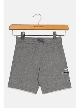 Toddler  Boy Sportswear Fit Brand Logo Outdoor Shorts, Grey