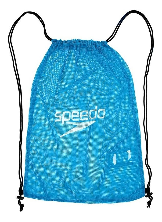 speedo Unisex Adult Equipment Mesh Bag, Blue, 35 Litre