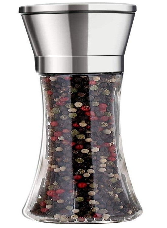 DONDA Stainless Steel Salt and Pepper Crusher/Shaker | Salt and Pepper Shakers with Adjustable Coarseness |Salt and Pepper Mills Set |Salt and Pepper Grinder (Multicolor) - Image 1