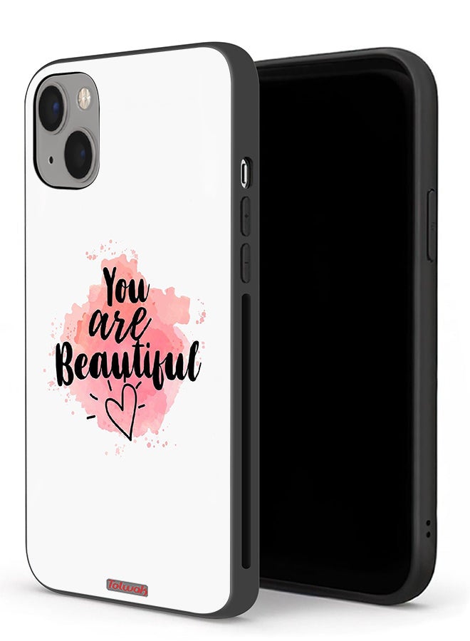 Tolwak Apple iPhone 13 mini Protective Case You Are Beautiful - Image 1