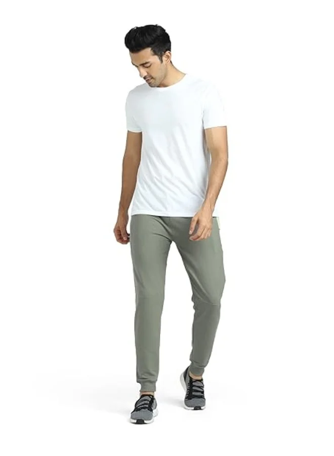 XYXX  Men's Quest French Terry Cotton Joggers (XL; Butter White)  | Best Price UAE