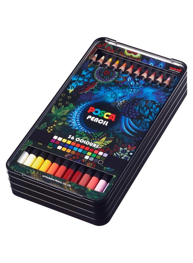 بوسكا علبة ألوان زيتية من بوسكا، متعددة الألوان، 36 وحدة (عبوة من قطعة واحدة) - Image 1