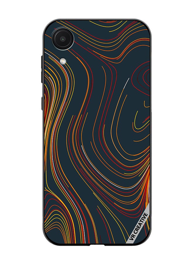VR CREATIVE Protective Case Cover For Samsung Galaxy A03 Core Layers Design Multicolour - Image 1
