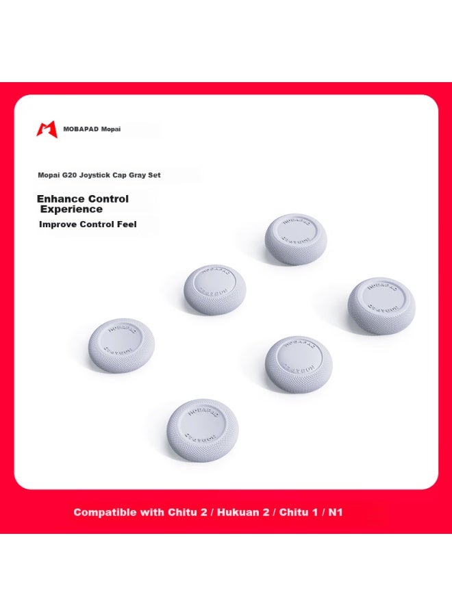 Mobapad Chitu 2 Joystick Cap For Chitu 2/tiger Ben 2/chitu 1/n1 Series Controllers Anti-slip Sweatproof Height Adjustable Gray - Image 1