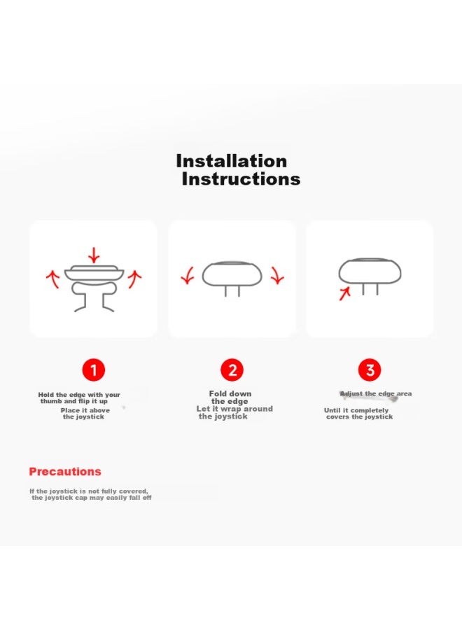 Mobapad Chitu 2 Joystick Cap For Chitu 2/tiger Ben 2/chitu 1/n1 Series Controllers Anti-slip Sweatproof Height Adjustable Gray - Image 2