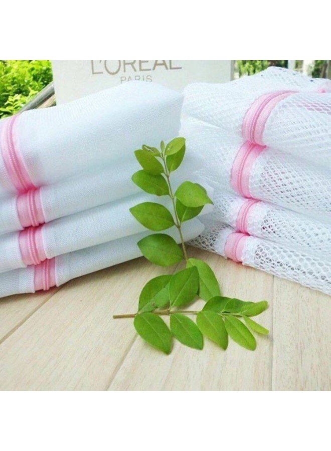 Premium Mesh Laundry Bag for Socks, Underwear, and Delicate Lingerie - Durable Washing Machine Protection Net with Smart Zipper, Optimal Soap Flow, and Large Size 39x30 cm - Image 2