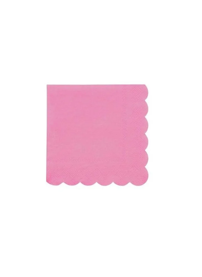 Meri Meri Coral Simply Eco Small Napkins