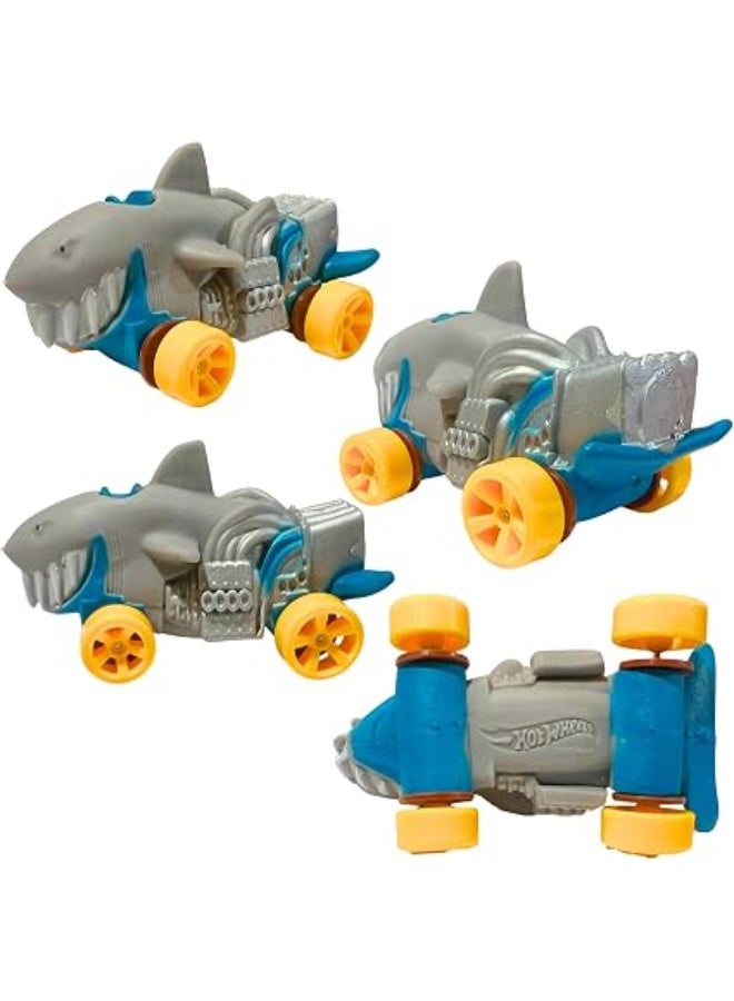 Hot Wheels Sharkcruiser Stretchy Vehicle, Shark-Themed Toy Car - Image 3