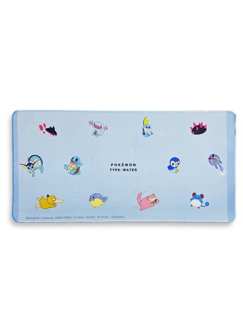 Large Gaming Mouse Pad, Pokemon cartoons (60cm x 30cm x 2mm), Extended Thickened Mouse Mat Waterproof Non-Slip Spill-Proof Mouse Mat with Special Textured Surface, Anti-wear Stitched Edges for Keyboard and PC