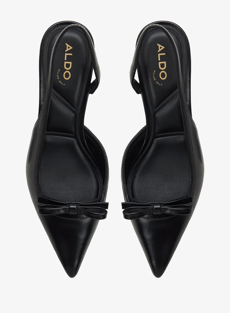 Aldo BLACK Philipa Slingback Heeled Pumps for Women | Best Price UAE