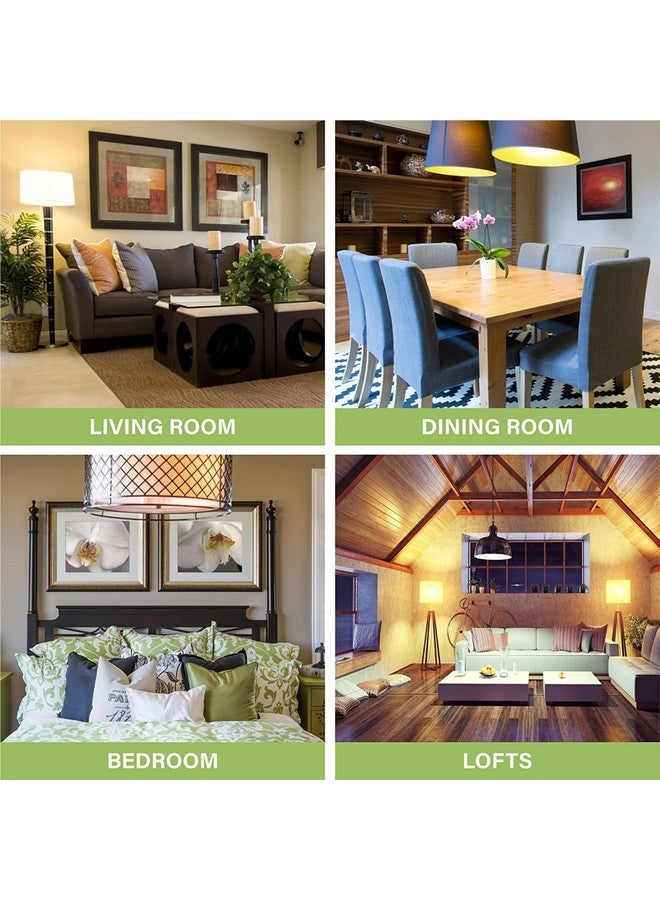 سيجالوكس لمبات إضاءة ليد 60 وات مكافئة لمبات إضاءة قياسية A19 2700 كلفن دافئة غير قابلة للتعتيم موفرة للطاقة 9.5 وات لمبة ليد بيضاء ناعمة بقاعدة متوسطة E26، 800 لومن، مدرجة في قائمة UL، 4 عبوات - Image 5