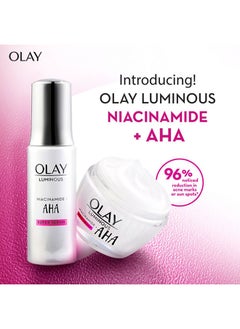 Olay Luminous Niacinamide Plus AHA Face Cream Moisturizer 50g  - Image 4