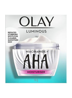 Olay Luminous Niacinamide Plus AHA Face Cream Moisturizer 50g  - Image 1