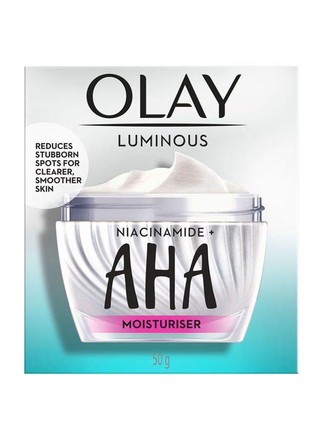 Olay Luminous Niacinamide Plus AHA Face Cream Moisturizer 50g  - Image 1