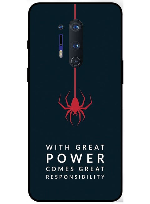 Protective Case Cover For OnePlus 8 Pro Smart Series Printed Protective Case Cover for OnePlus 8 Pro With Great Power Comes Great Responsibility