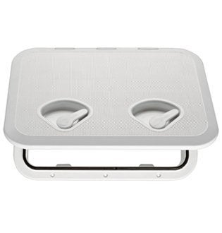 Five Oceans Boat Hatch, Marine Access Hatch, Boat Hatch Lids, Recessed Handle Locking System for Boat Yacht, 10-5/8" x 14-3/4", White Premium Series - FO3624 - Image 4