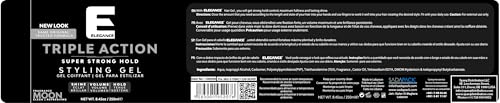 E Elegance Moon Fragrance Triple Action Hair Gel for Men And Women - Super Strong Hold, Extreme Volume, And Long Lasting Shine - Flake Free And Refreshing Fragrance - All Hair Types, 8.45 oz - Image 2