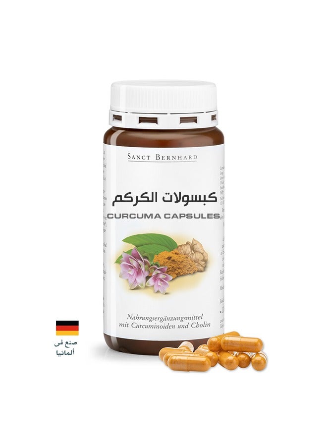 Sanct Bernhard Turmeric – Supports Joint Health & Anti-Inflammatory Benefits – 180 Capsules – Made in Germany , June 2026 - Image 2