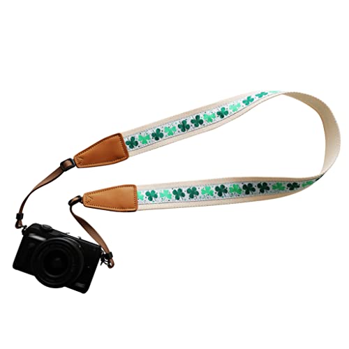 UNIKSTRAP Original Design Personalized Adjustable Camera Strap Celtic Style Lucky Clover, Fit for Canon Nikon Sony Olympus Interchangeable Lens Digital Camera/DSLR etc. - Image 1