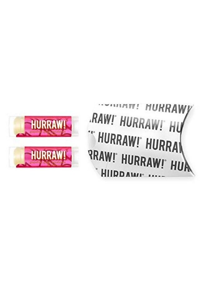 Hurraw! Grapefruit Ginger Eucalyptus (Kapha) Lip Balm 2 Pack: Organic Certified Vegan Cruelty And Gluten Free. Nongmo 100% Natural Ingredients. Bee Shea Soy And Palm Free. Made In Usa  - Image 2