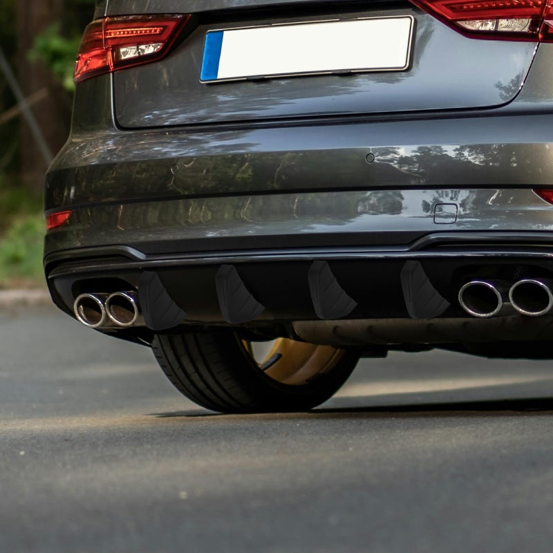 4pcs Car Rear Bumper Diffuser Universal Car Bumper Car Accessories - Image 3