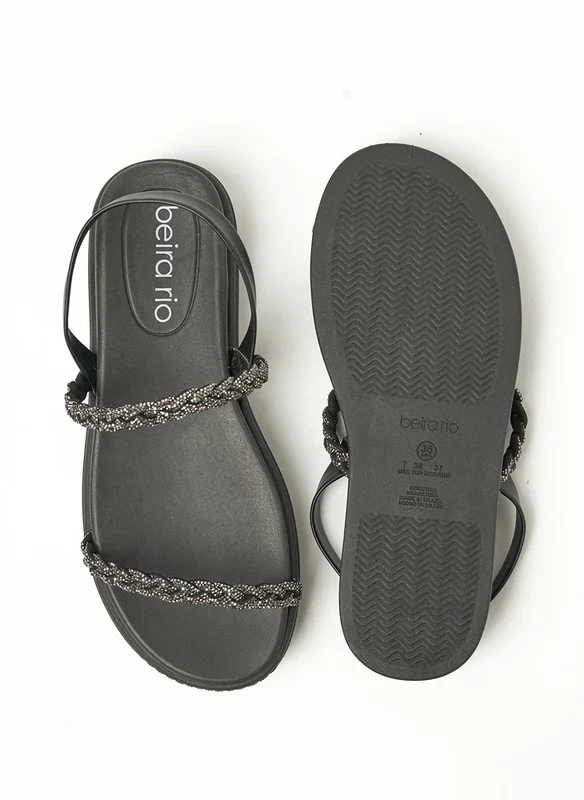 Beira Rio Sandals for Women with Back Strap – Stylish & Supportive sling Back Ladies Sandals