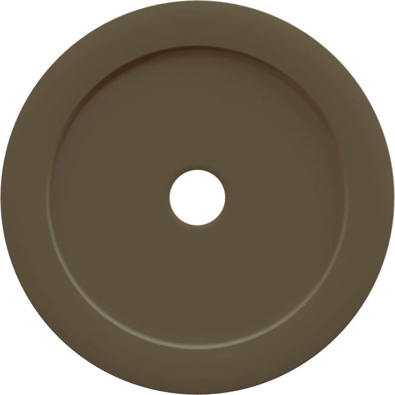 Ekena Millwork 25 3/8"OD x 3 3/8"ID x 1 3/8"P كول ميدالية سقف (تناسب الأغطية حتى 9 1/8")، مطلية يدويًا حلم منتصف الليل - Image 3