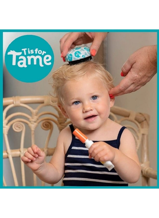 T is for Tame T is for Tame - Detangling Brush for Toddlers & Kids, Mini Detangler Brush Tames Knots W/Out Tears or Tantrums, Perfect Size & Shape for Kids Hands, Developed by Mom of Twins (1 Single Brush)  - Image 5