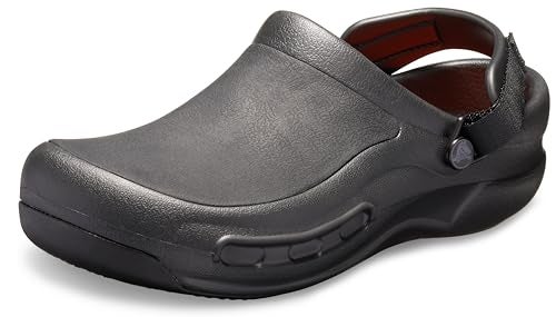 Crocs Unisex-Adult Bistro Pro LiteRide Clog, Slip Resistant Work Shoes, Black, 11 Men/13 Women - Image 1