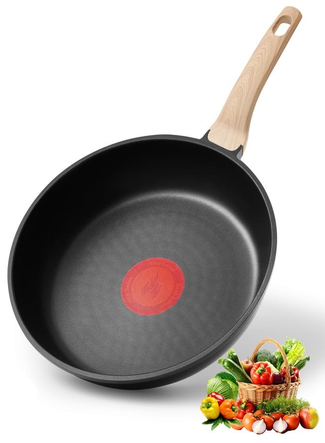 Yonida Non Stick Frying Pan, 8-inch Omelette Pan with Heat Dot Temperature Indicator, Healthy Non Toxic Egg Skillet with Heat-Resistant Handle, PFOA-Free, Dishwasher Safe, Compatible with All Cooktops - Image 1