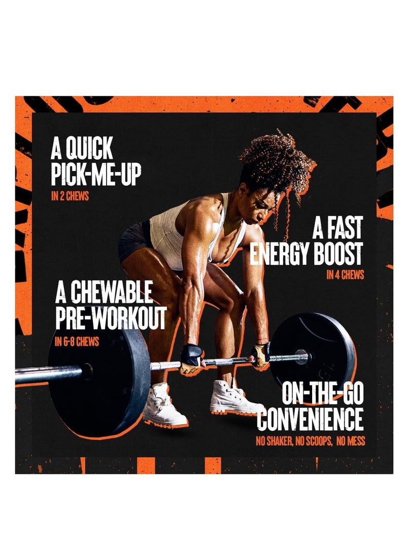 UNIVERSAL NUTRITION - Animal Energy Performance Chews -Boosts Mind & Body Energy  Mango  120 chewable Tablets - Image 1