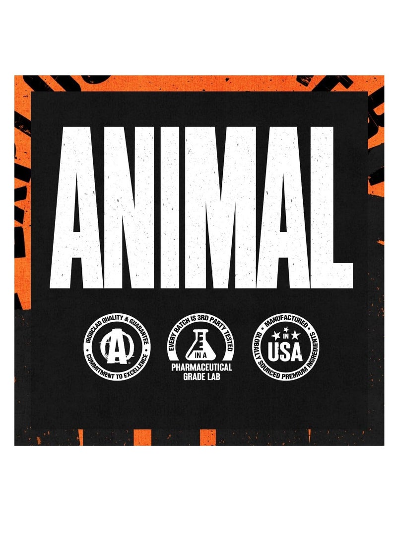 UNIVERSAL NUTRITION - Animal Energy Performance Chews -Boosts Mind & Body Energy  Mango  120 chewable Tablets - Image 1