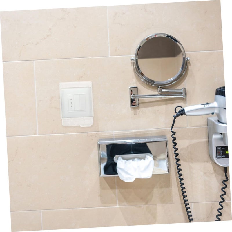 Uonlytech 2pcs Socket Covers Outlet Plug Protectors for Bathroom Outdoor Electric Socket Covers Splash Design Switch for Type - Image 5