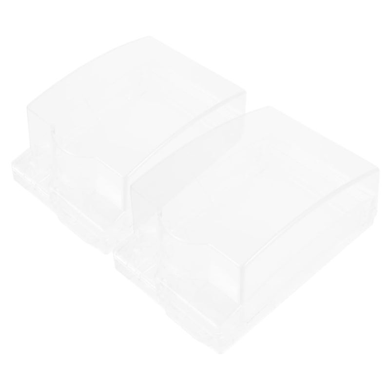 Uonlytech 2pcs Socket Covers Outlet Plug Protectors for Bathroom Outdoor Electric Socket Covers Splash Design Switch for Type - Image 1