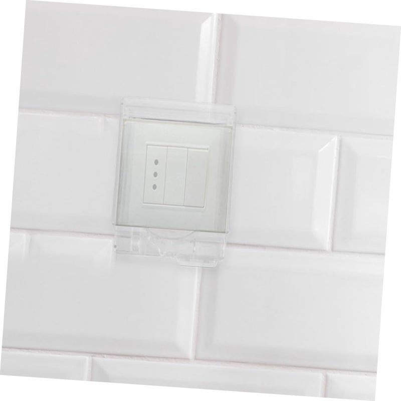 Uonlytech 2pcs Socket Covers Outlet Plug Protectors for Bathroom Outdoor Electric Socket Covers Splash Design Switch for Type - Image 4
