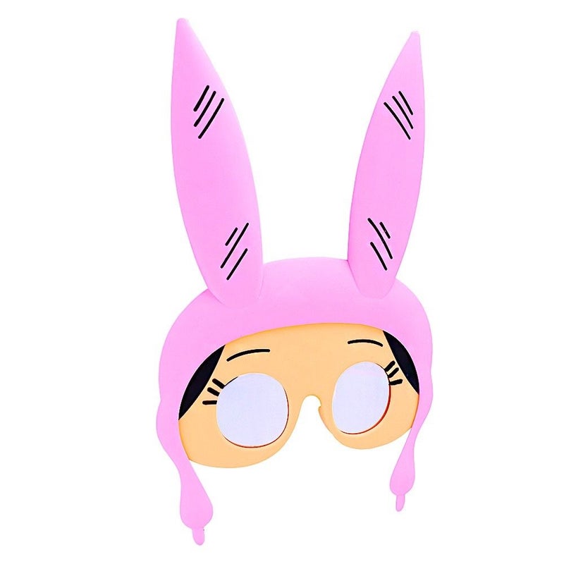 Sun-Staches Bob's Burgers Official Louise Sunglasses | Costume Accesssory | UV400 | One Size Fits Most - Image 1