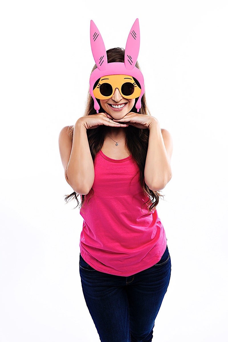 Sun-Staches Bob's Burgers Official Louise Sunglasses | Costume Accesssory | UV400 | One Size Fits Most - Image 3