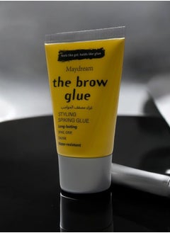 MAYDREAM Feels Like Gel Holds Like Glue Styling Glue Maydream the Brow Glue  STYLING  SPIKING GLUE Lost Lasting Spike Grip Chunk Water Resistant  - Image 2
