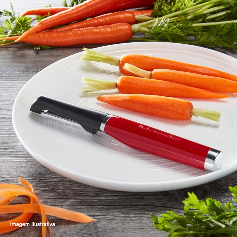 KitchenAid Classic Euro Peeler, One Size Red 2 - Image 5