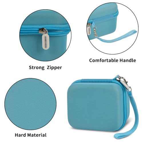 ANKHOH Case for Dylanto/for DUDUDRAGON/for Cimizi/for Yehtta/for ETIKEZ Kids Camera Instant Print, 1080P Kid Cameras Storage Organizer Gifts Bag for Printing Paper and Toy Accessories,Blue-Only Box - Image 4