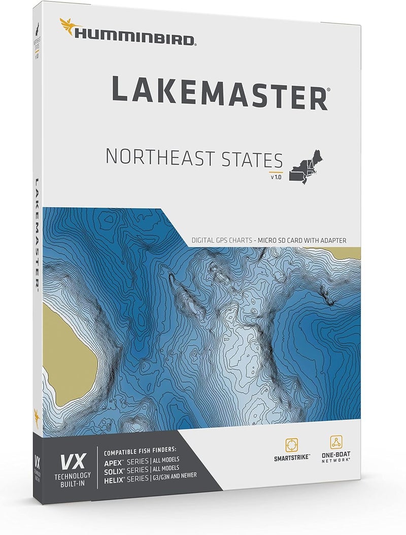 Humminbird LakeMaster Map SD Card for Fish Finders - Image 2